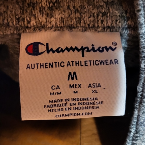 Champion Eastern Michigan University Womens Quarter 1/4 Zip Sweatshirt Sz Medium - Picture 5 of 7